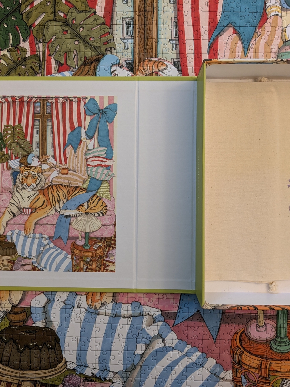 Ordinary Habit 1000 Piece Puzzle — Ana Jaren Wild Comfort - Picture 4 of 13